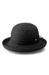 Helen Kaminski Prima 8 Straw Sun Hat In Black