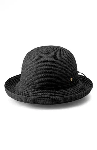 Helen Kaminski Prima 8 Straw Sun Hat In Black