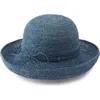 Helen Kaminski Provence 10 Packable Raffia Hat In Blue