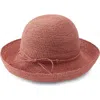 Helen Kaminski Provence 10 Packable Raffia Hat In Pattern