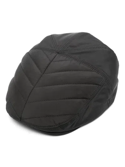 Helen Kaminski Quilted Padded Hat In Black