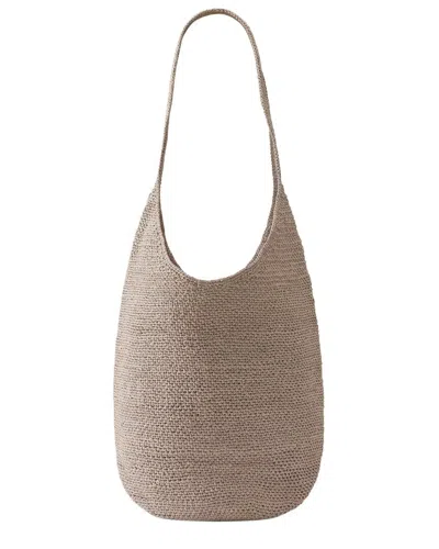 Helen Kaminski Raffia Bag In Gray