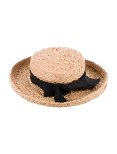 Pre-owned Helen Kaminski Raffia Panama Hat