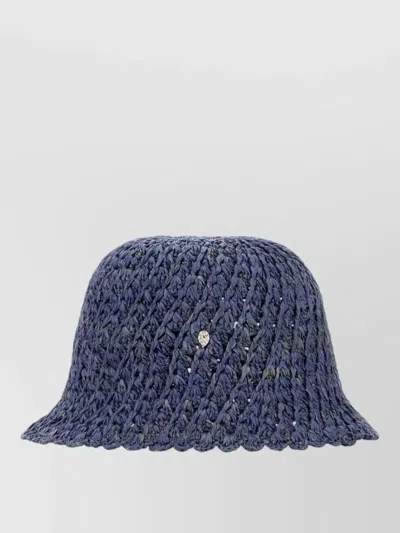 Helen Kaminski Raffia Rio Bucket Hat Crochet Wide Brim In Neutral