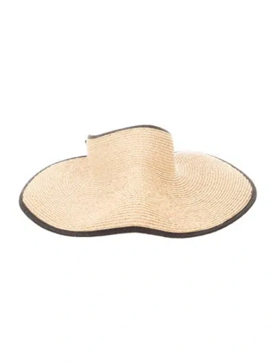 Pre-owned Helen Kaminski Raffia Sun Visor