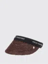Helen Kaminski Raffia Visor In Brown