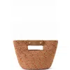 Helen Kaminski Remi Raffia Tote In Nougat/tropical/caramel
