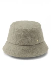 Helen Kaminski Rita Wool Blend Bucket Hat In Brown