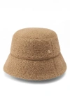 Helen Kaminski Seda Wool Blend Bucket Hat In Brown