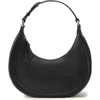 Helen Kaminski Soleil Leather Hobo Bag In Black