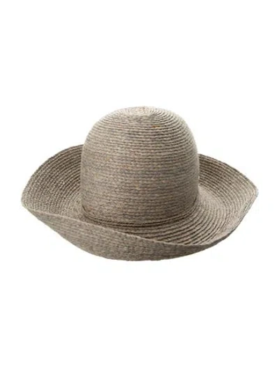 Pre-owned Helen Kaminski Straw Hat In Neutral
