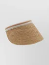 Helen Kaminski Striped Band Wide Brim Woven Hat