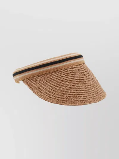 HELEN KAMINSKI STYLISH WIDE BRIM WOVEN STRAW HAT