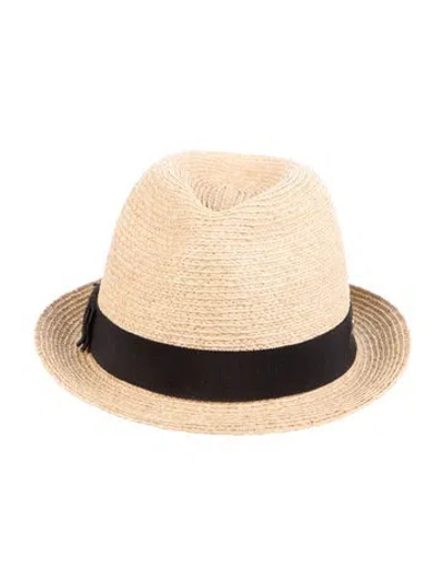 Pre-owned Helen Kaminski Sun Hat In Neutral