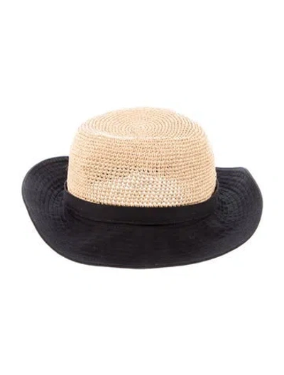 Pre-owned Helen Kaminski Sun Hat In Neutral