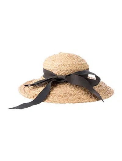 Pre-owned Helen Kaminski Sun Hat In Neutral