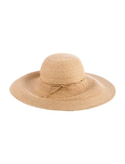 Pre-owned Helen Kaminski Sun Hat In Neutral