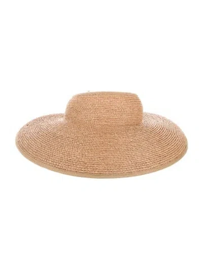 Pre-owned Helen Kaminski Sun Hat In Neutrals