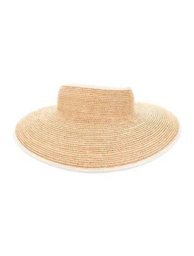 Pre-owned Helen Kaminski Sun Hat In Neutrals