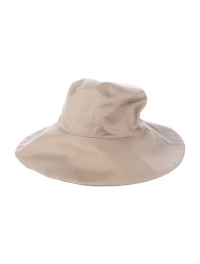 Pre-owned Helen Kaminski Sun Hat In Neutrals