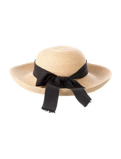 Pre-owned Helen Kaminski Sun Hat W/tags In Neutral