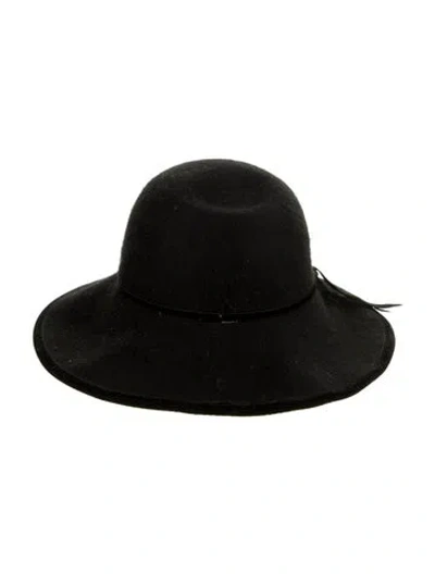 Pre-owned Helen Kaminski Top Hat In Black