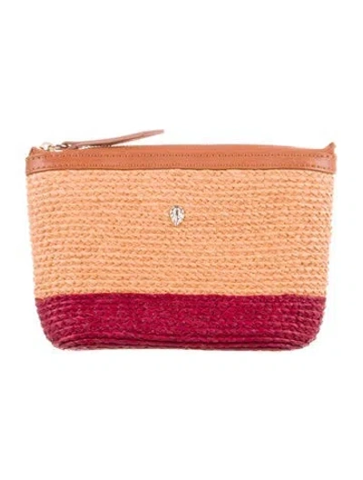 Pre-owned Helen Kaminski Travel Accessory In Neutral