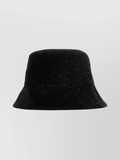 Helen Kaminski Velvet Bucket Hat Large Brim