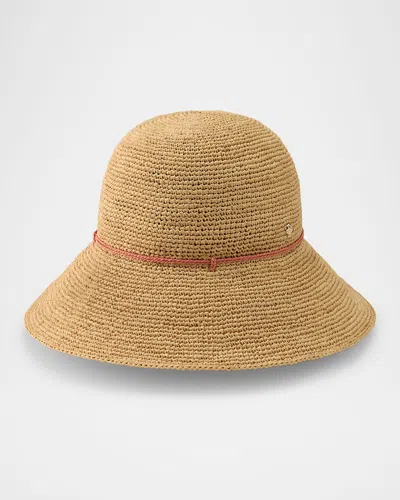 Helen Kaminski Villa 9 Raffia Hat In Natural Pomelo