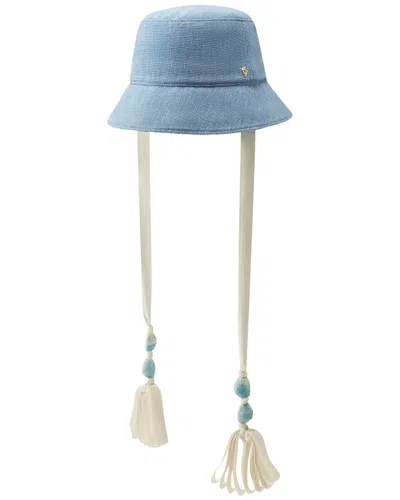 Helen Kaminski Vivant Hat In Blue