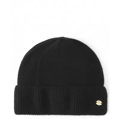 Helen Kaminski Vivian Cashmere Cuff Beanie In Black