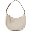 Helen Kaminski Vivie Mini Leather Hobo Bag In Gray