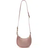 Helen Kaminski Vivie Mini Leather Hobo Bag In Purple