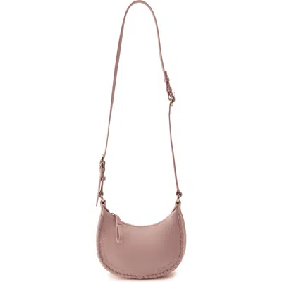 Helen Kaminski Vivie Mini Leather Hobo Bag In Purple