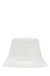 Helen Kaminski White Cotton Now Bucket Hat