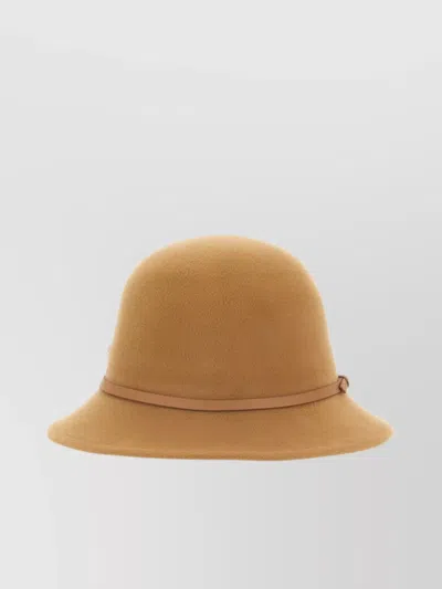 Helen Kaminski Wide Brim Bucket Hat With Decorative Band