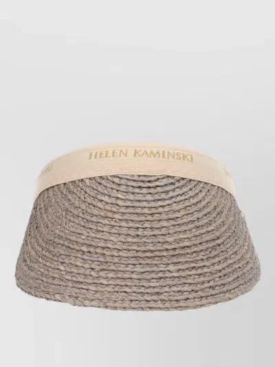Helen Kaminski Wide Brim Woven Sun Hat Ten In White