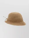 Helen Kaminski Wide Brim Woven Texture Casual Hat In Brown