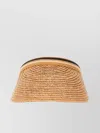 Helen Kaminski Wide Brim Woven Texture Stripe Detail Hat