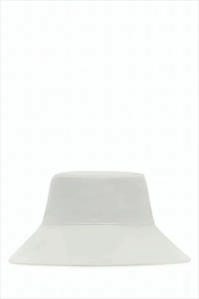 Helen Kaminski Wide-brimmed Cotton Bucket Hat With Structured Crown In White