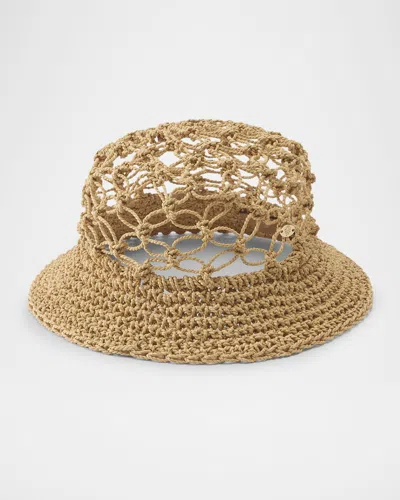 Helen Kaminski Wilder Macrame Bucket Hat
