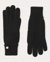 Helen Kaminski Women's Blaire Cashmere Cuffed Gloves In Black