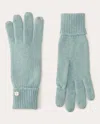 Helen Kaminski Women's Blaire Cashmere Cuffed Gloves In Blue