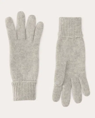 Helen Kaminski Women's Blaire Cashmere Cuffed Gloves In Gray
