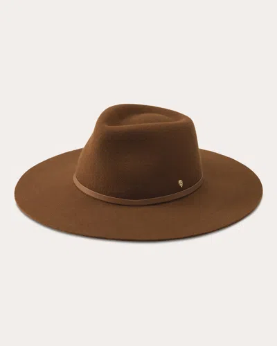 Helen Kaminski Women's Claude Wool Felt Fedora In Brown