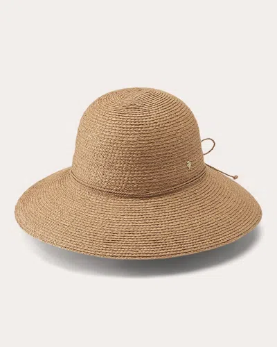 Helen Kaminski Women's Delphina Braided Raffia Sun Hat In Brown