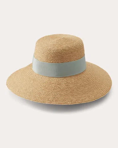 Helen Kaminski Women's Easton Raffia Sun Hat In Brown