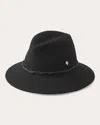 Helen Kaminski Eleonore Merino Wool Fedora In Black