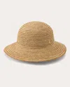 Helen Kaminski Women's Evadine Crocheted Raffia Sun Hat In Natural/golden Harvest
