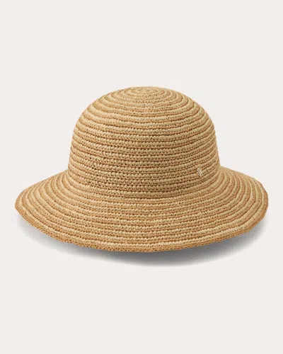 Helen Kaminski Women's Evadine Crocheted Raffia Sun Hat In Blue